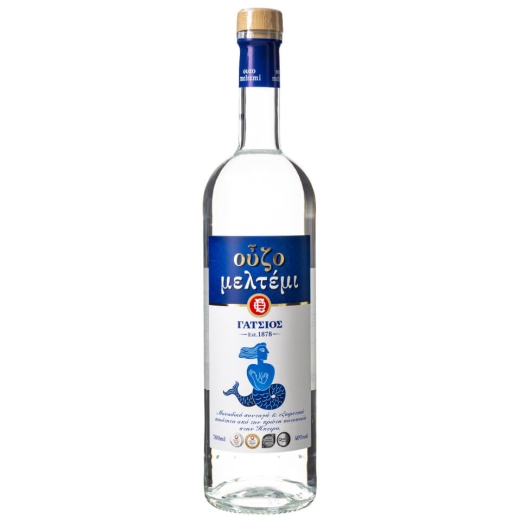 6 Flaschen Gatsios Ouzo Meltemi Mermaid 0,7 l 40 % vol.