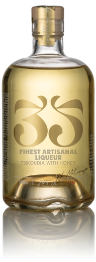Tsikoudia 35n mit Honig 24% 0,7L - Cretan Distillery