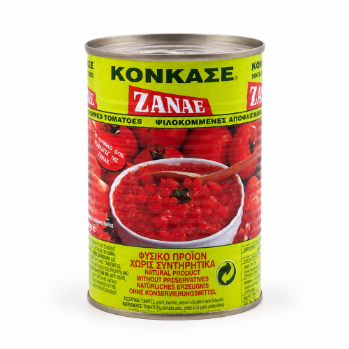 ZANAE Concassées geschälte Tomaten in Stücke 400 g