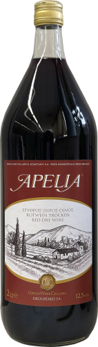 Kourtaki Apelia Rot trocken 2 l 12,5 % vol.