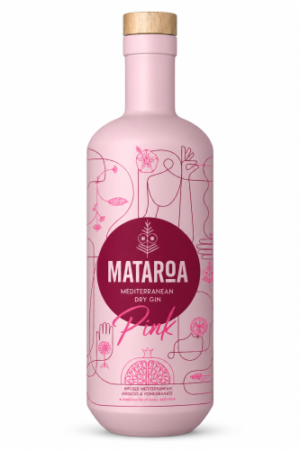 Melissanidi Mataroa Pink Gin 0,7 l 38 % vol.
