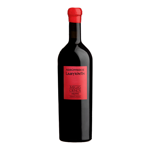 Domaine Skouras Labyrinth Rot trocken 0,75 l 99-21 Jahrgang in Holzkiste
