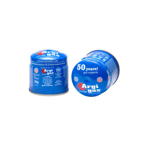 ARGI GAS Gaskartusche 190 g mit Gas Stop