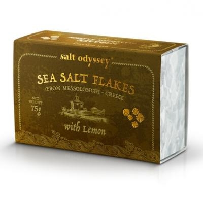 Salt Odyssey Sea Salt Flakes with Lemon 75 g
