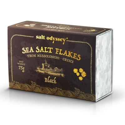 Salt Odyssey Sea Salt Flakes Black 75 g
