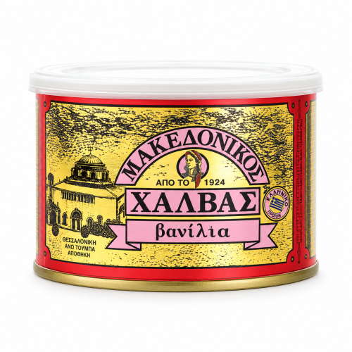 Makedonikos Halva Vanille 500 g – Haitoglou