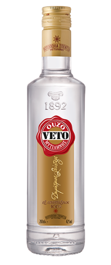 Ouzo Veto Gold griechischer Ouzo 42 % 0,7 l