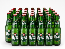 24 Flaschen Mythos Bier 0,33L 5 % vol. aus Griechenland