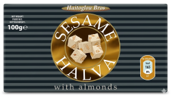 Halva mit Mandeln Macedonian 100gr