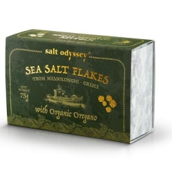 Salt Odyssey Sea Salt Flakes with Organic Oregano 75 g