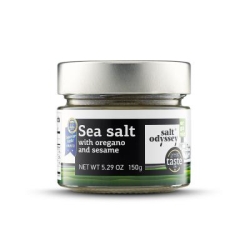 Salt Odyssey Meersalz mit Bio-Oregano & Sesam 150 g