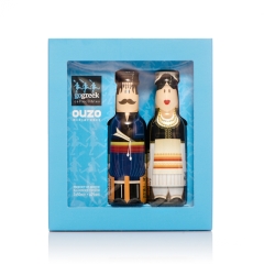 Ouzo Pilavas 40% 2x 50ml GoGreek Collectibles