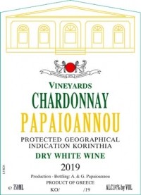 Papaioannou Chardonnay Weiss