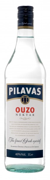 Ouzo Pilavas Nektar 38% 2 Liter