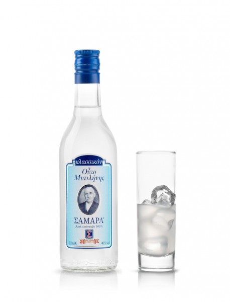 Ouzo Samara Blue Lesvos 40 % 0,7L