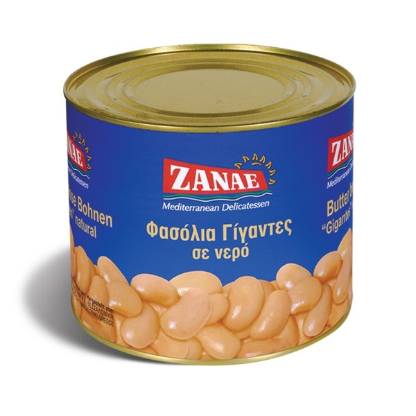 Zanae naturel Gigantes gekochte riesen Bohnen 2Kg