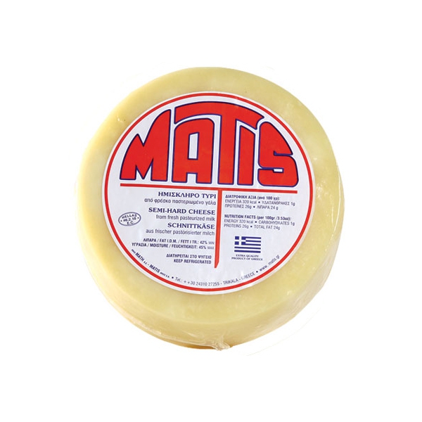Matis Kase 1kg Halbfester Schnittkase Weinversand Shop Kreta Ouzo Metaxa Weine Olivenol