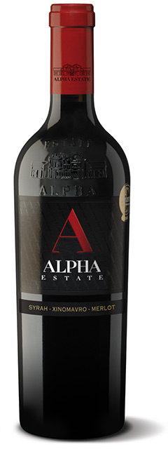 Alpha Estate Blend Syrah Merlot Xinomavro Weinversand Shop Kreta Ouzo Metaxa Weine Olivenol