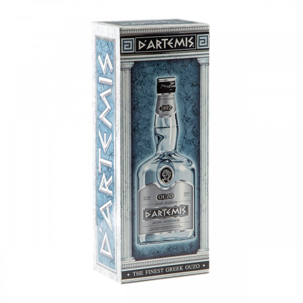 Dartemis Ouzo Black 46% 1 Liter