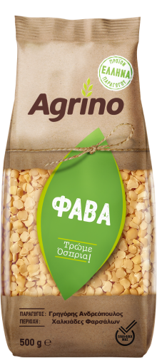 Agrino gelbe Linsen Fava 500g