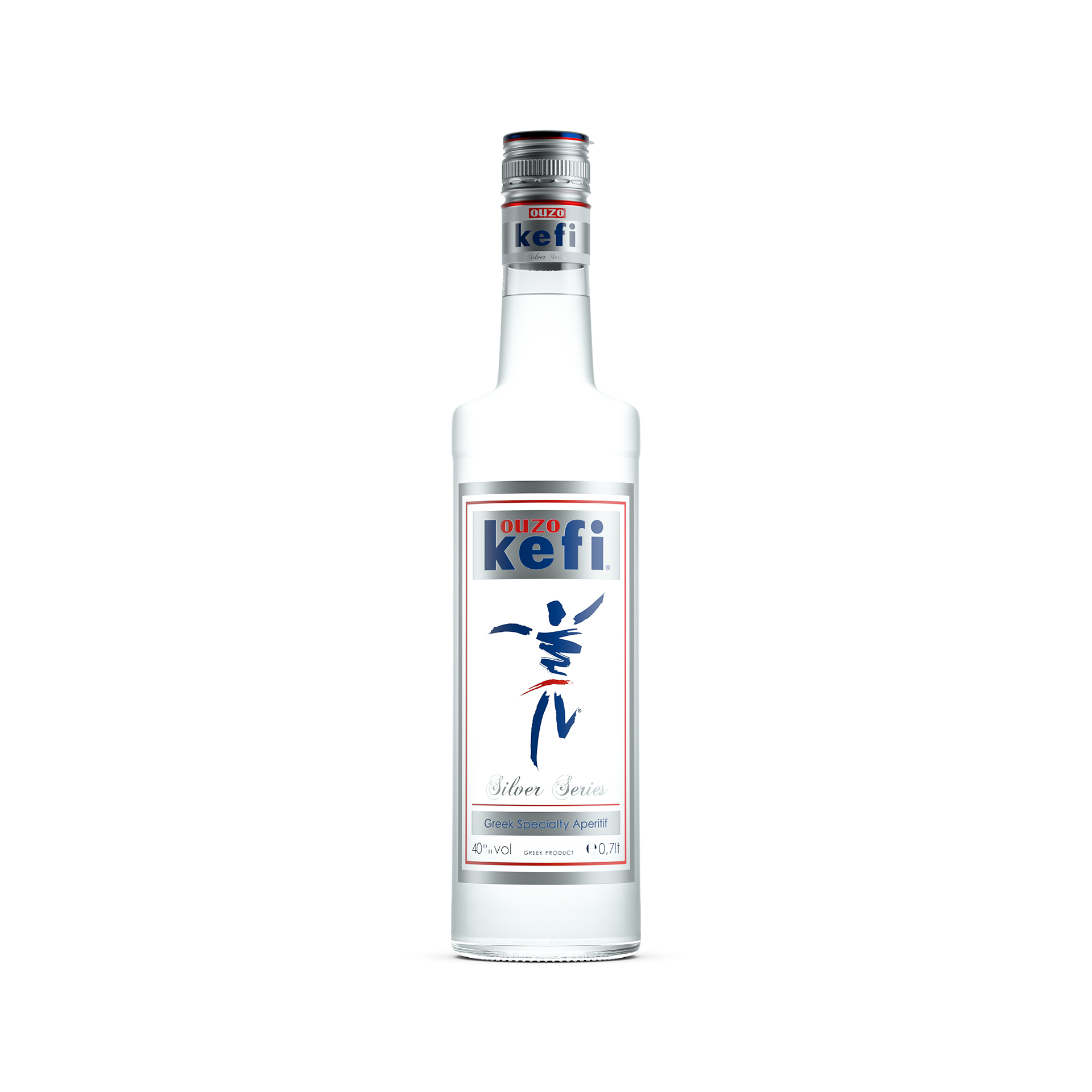 Ouzo Kefi Silver Series 42% 0,7L | Weinversand Shop-Kreta ~ Ouzo, Metaxa,  Weine, Olivenöl