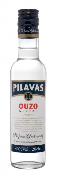 Ouzo Pilavas Nektar 40% 0.2L