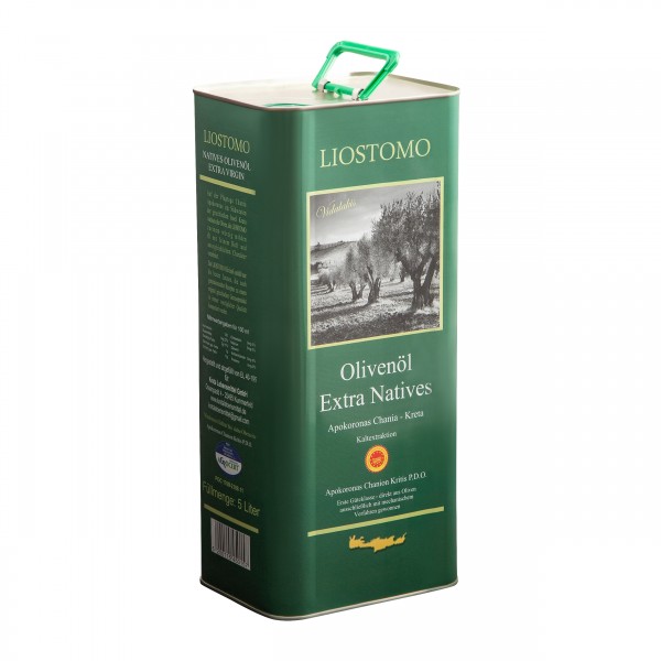 Liostomo Olivenöl 5L Extra Virgin aus Kreta