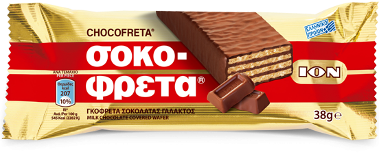 ION Sokofreta 38gr Schokoriegel aus Griechenland