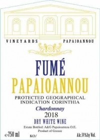 Papaioannou Chardonnay Fumé Weiss