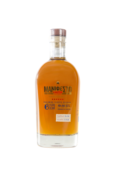 Tsipouro Manifesto 6 yrs Limited Edition Grego Aged 0,7L