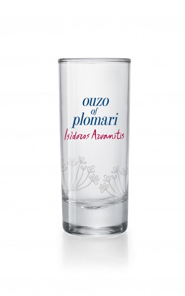Ouzo Glas Plomari Issidoros Arvanitis