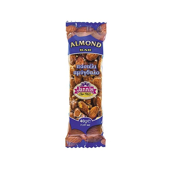 Jannis Pasteli mit Mandeln 40g Riegel