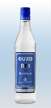 Ouzo Kavala Silver Label 40% 0,7L