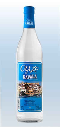 Ouzo Kavala Blue Label 37,5%