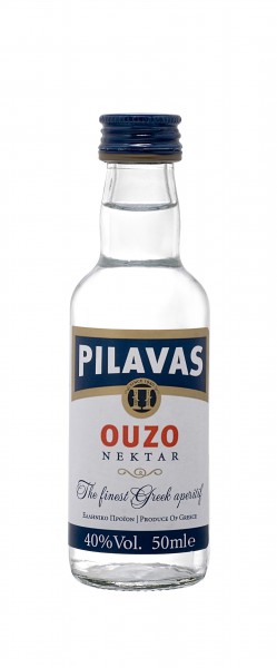 Ouzo Pilavas Nektar 40% 50ml