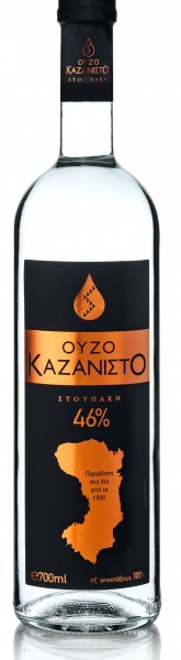 Ouzo Kazanisto Black Label Stoupakis 46% 0,7L