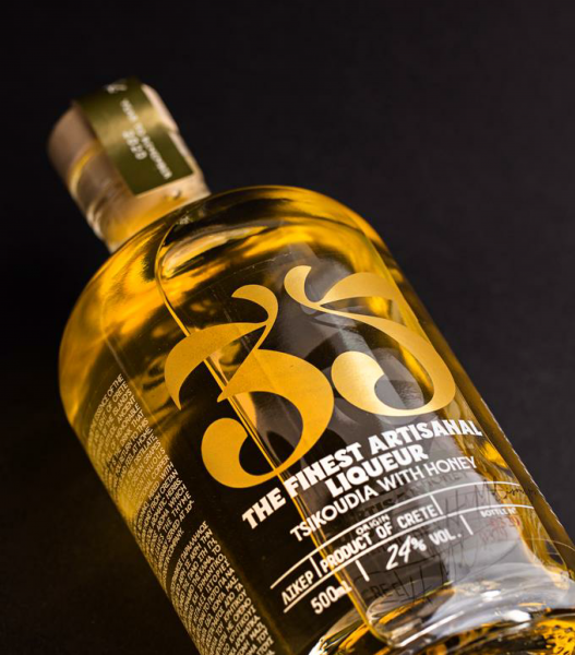 Tsikoudia 35n mit Honig 24% 0,7L - Cretan Distillery