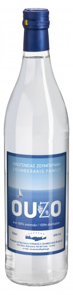 Ouzo Zoumberakis aus Kreta 0,7L