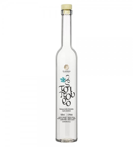 Tsipouro Vladikas ohne Anis 41% 0,5L