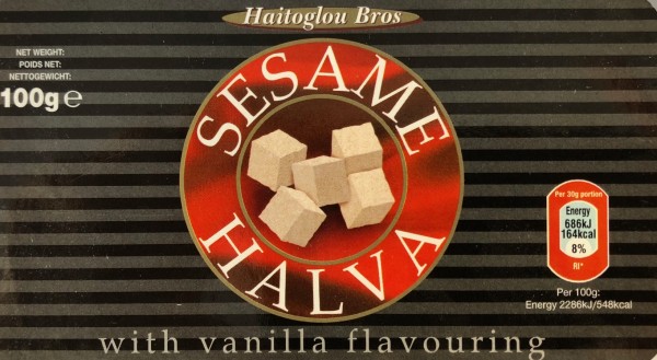 Halva mit Vanille Macedonian 100gr Haitoglou