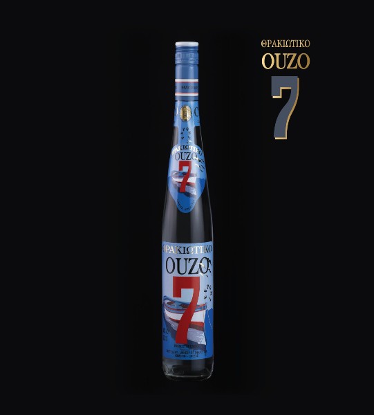 Ouzo No 7 0.05l 40% mit Geschenkbox