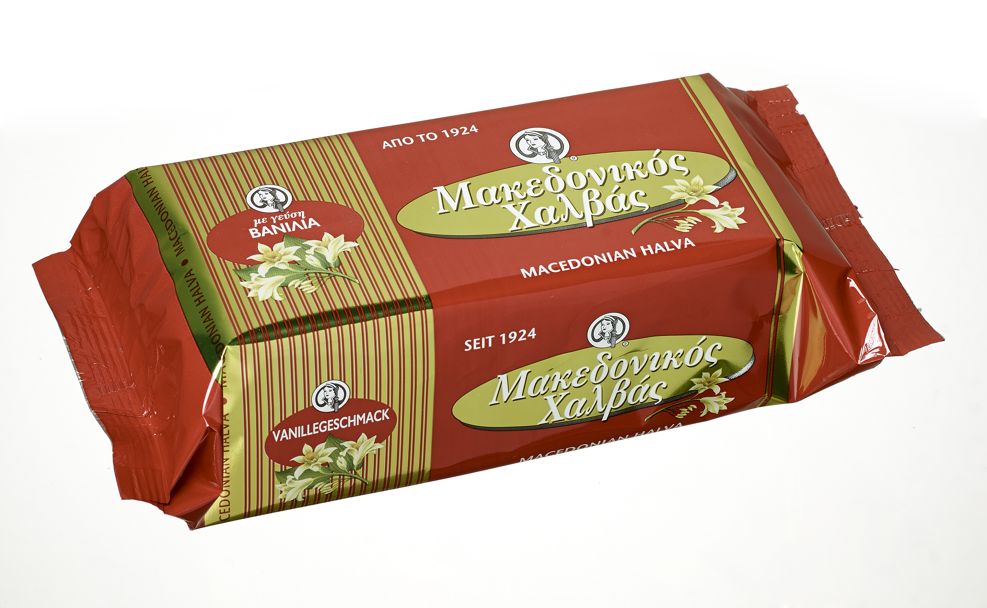 Halva mit Vanille Macedonian 800gr Haitoglou Weinversand ShopKreta