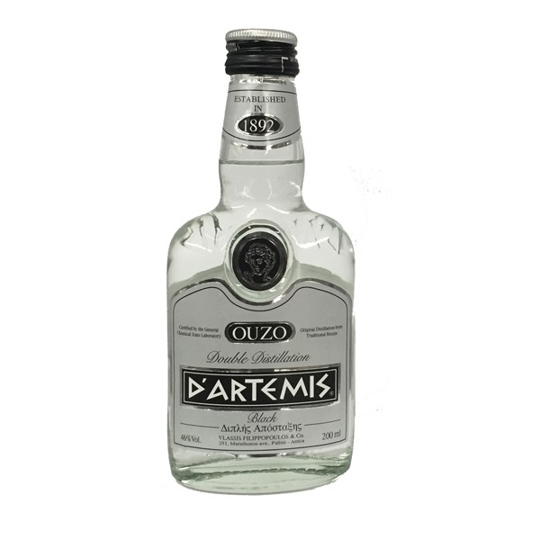 Dartemis Ouzo Black 46% 0.2L