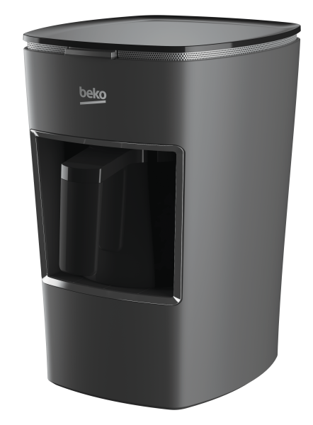 Beko BKK2300 Griechische Kaffeemaschine für Mokka - Kaffee grau