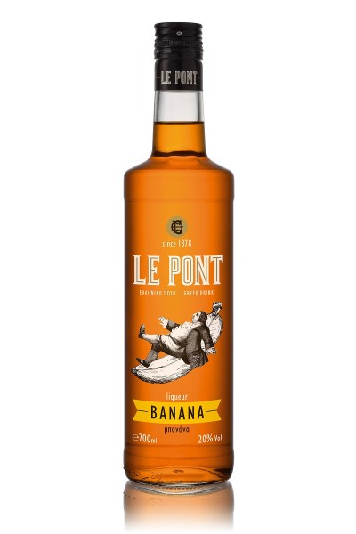 Gatsios Le Pont Banana Likör 20% 0,7L