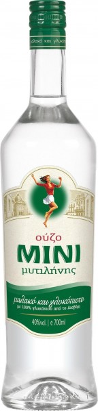 6 Flaschen OUZO Mini Mytilini 40% 0,7L