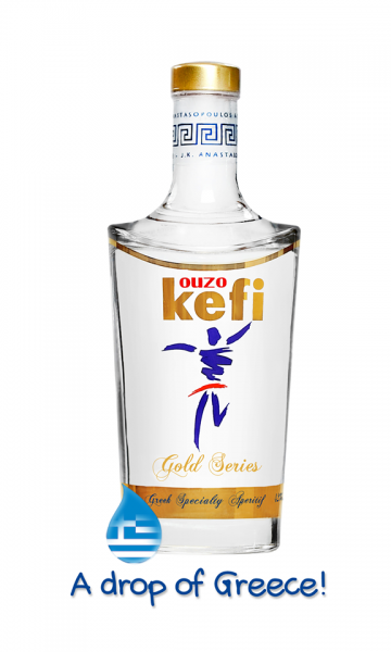 Ouzo Kefi Gold Series 42% 0,7L
