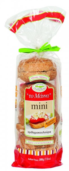 Manna Kritharokouloura Kretisches Brot Vollkorn