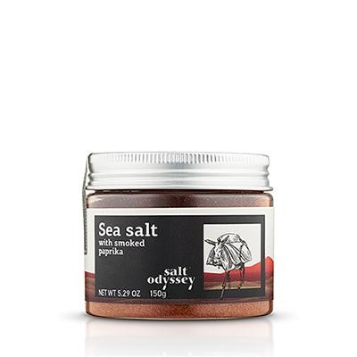 Salt Odyssey Meersalz geräuchert mit Paprika 150gr