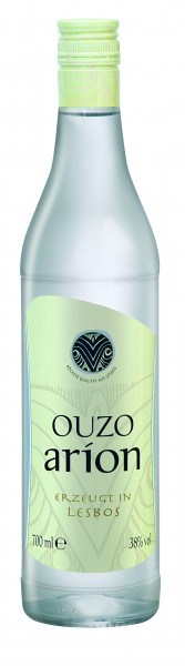 6 Flaschen Ouzo Arion Plomari Issidoros Arvanitis